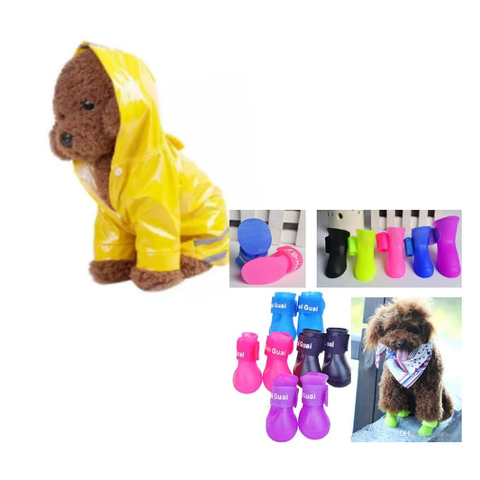 COMBO IMPERMEABLE + ZAPATO